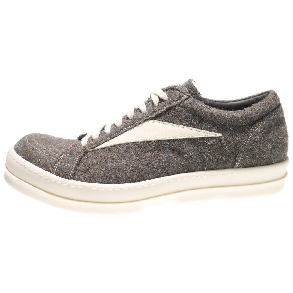 Rick Owens(リックオウエンス) VINTAGE SNEAKS BOSCO ローカットスニーカー グレー RU02E1897LCOLVS
