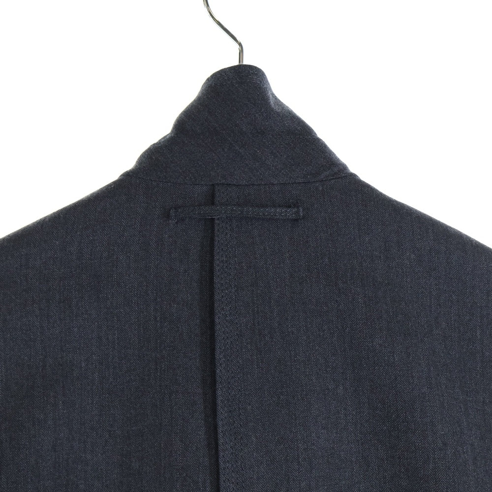 UNDERCOVER(アンダーカバー) 16AW the Shepherd ザ シェパード ヘリンボーンロングジャケット USR9301 ブラック コート アウター