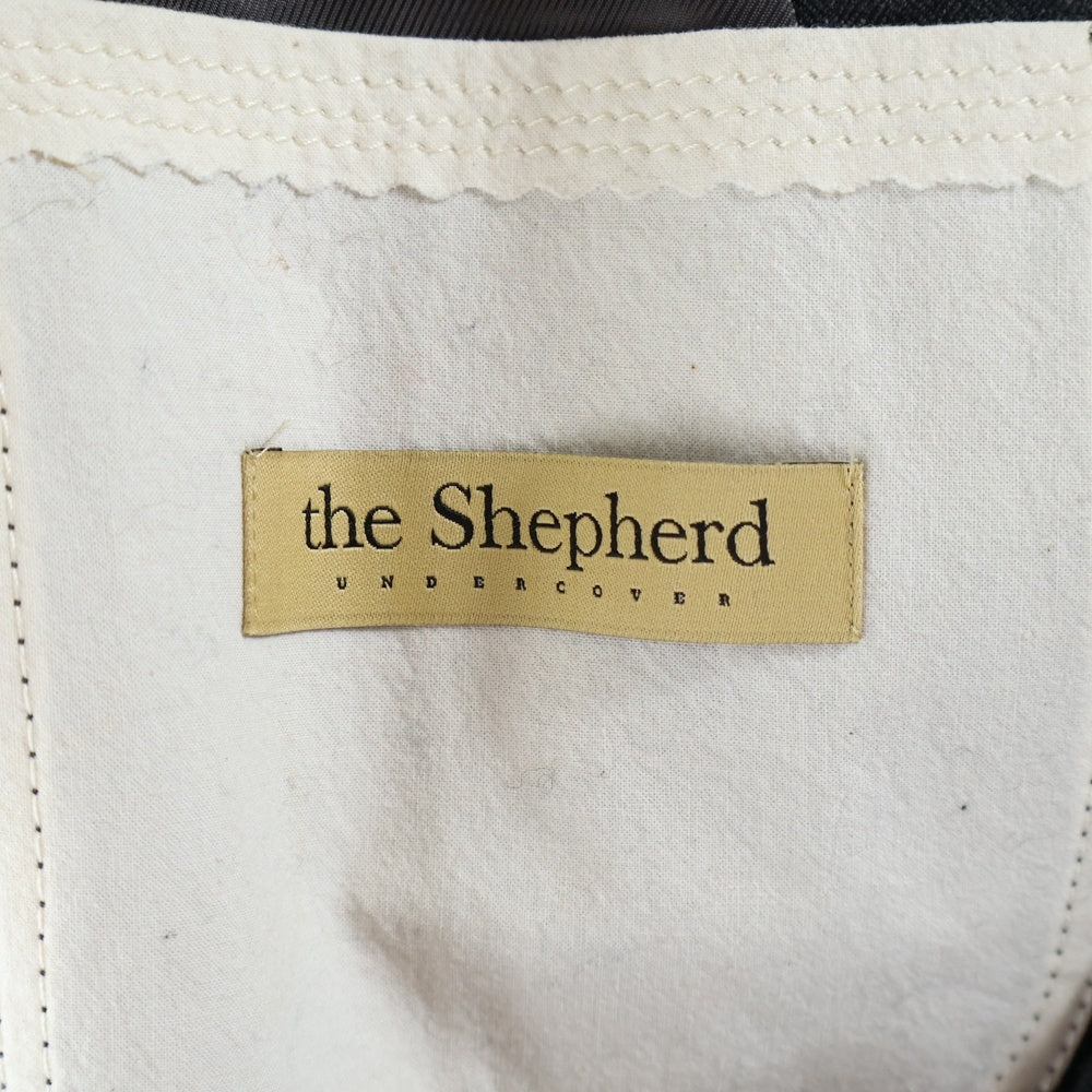 UNDERCOVER(アンダーカバー) 16AW the Shepherd ザ シェパード ヘリンボーンロングジャケット USR9301 ブラック コート アウター