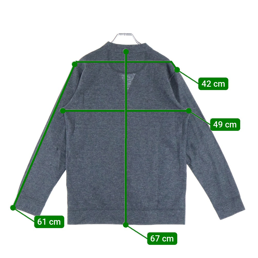 COMME des GARCONS JUNYA WATANABE MAN(コムデギャルソンジュンヤワタナベマン) 19SS ストライプ 長袖カーディガン WD-T007 ブラック/グレー