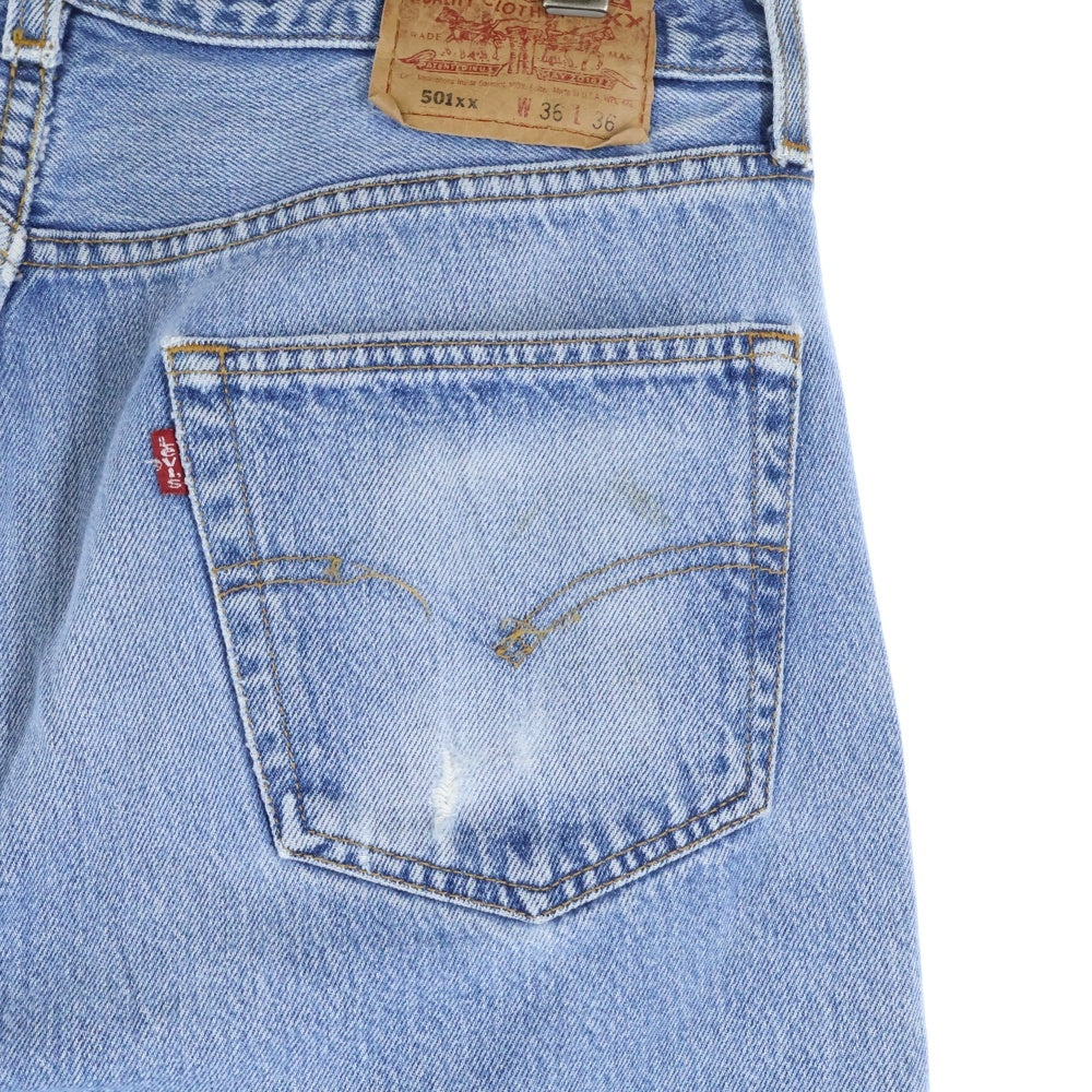 Levi's(リーバイス) 00S 501XX USA製 ボタン裏刻印555 バレンシア工場 スモールe デニムパンツ インディゴ