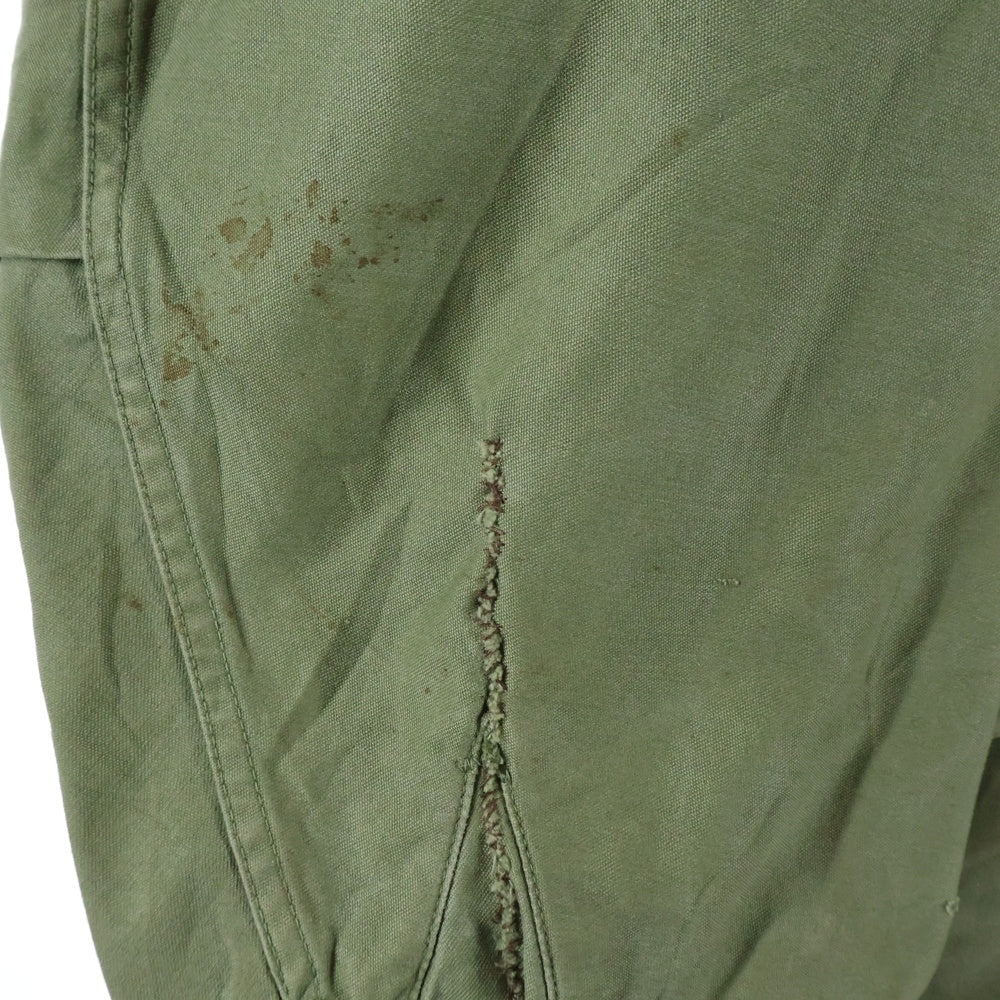 VINTAGE(ヴィンテージ) 50S U.S. ARMY M-1951 M-51 FIELD JACKET MILITARY COAT 57年製 フィールドジャケット ミリタリー コート ワッペン アルミジップ カーキ MIL-C-11448B