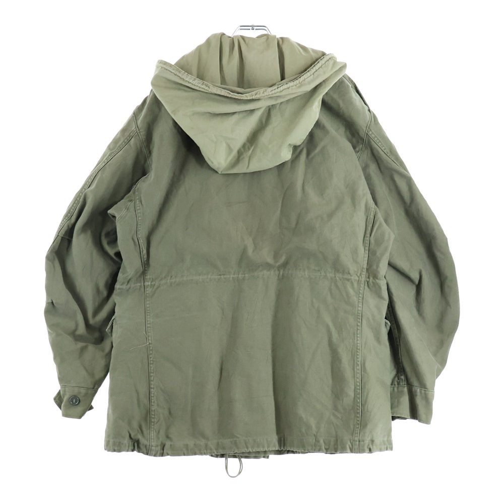 VINTAGE(ヴィンテージ) 50S U.S. ARMY M-51 FIELD JACKET TALON ZIP 後付けフード ミリタリージャケット コート カーキ