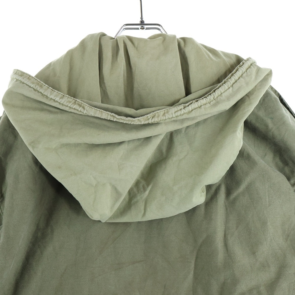 VINTAGE(ヴィンテージ) 50S U.S. ARMY M-51 FIELD JACKET TALON ZIP 後付けフード ミリタリージャケット コート カーキ
