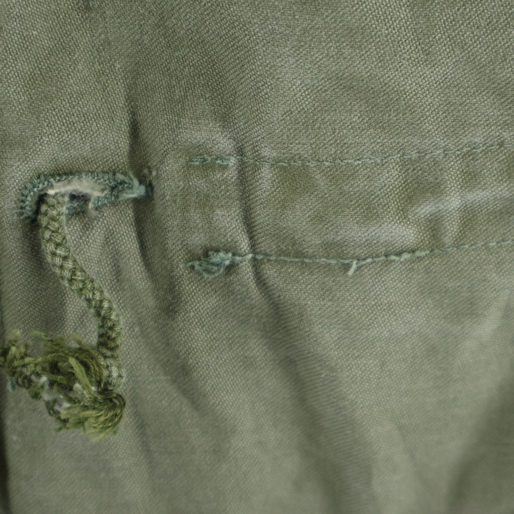 VINTAGE(ヴィンテージ) 50S U.S. ARMY M-51 FIELD JACKET TALON ZIP 後付けフード ミリタリージャケット コート カーキ