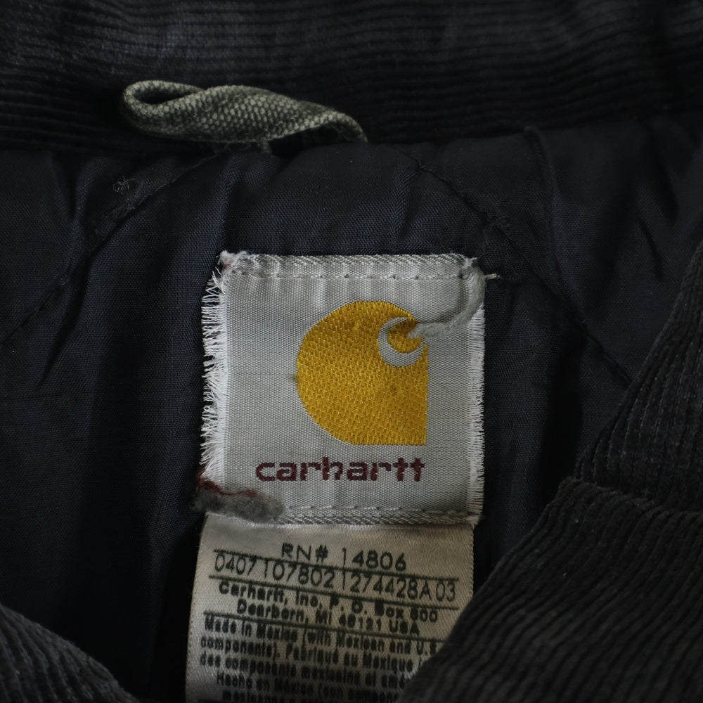 CARHARTT(カーハート) TRADITIONAL JACKET MOSS GREEN トラディショナルジャケット 中綿 モスグリーン 企業ロゴ カーキ C26 MOS