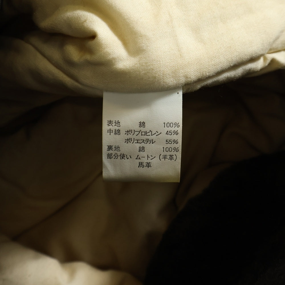 VINTAGE(ヴィンテージ) 90S LUCKY STRIKE MOUTON JACKET ラッキーストライク ムートンジャケット カーキ/ブラウン