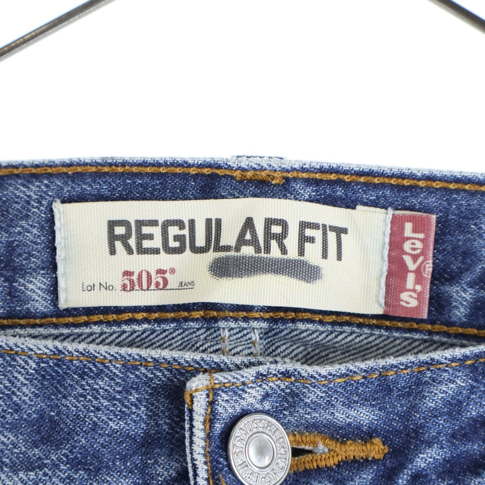 Levi's(リーバイス) 00S 505 REGULAR FIT DENIM PANTS ボタン裏刻印3405 サークルR レギュラー フィット デニムパンツ インディゴ