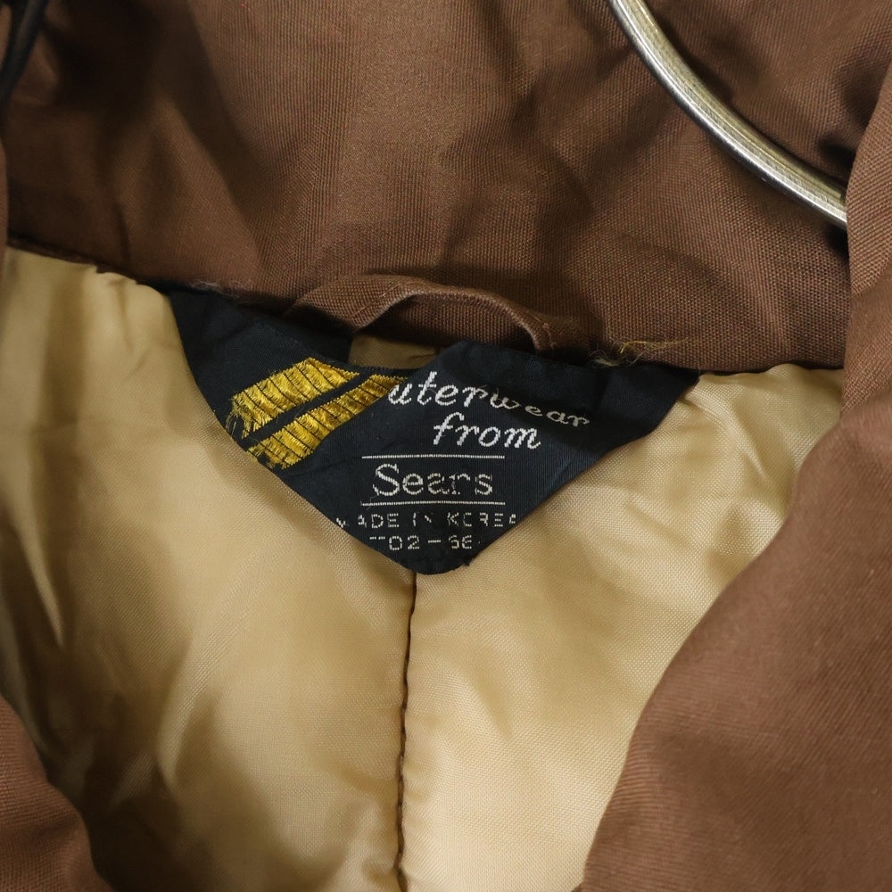 VINTAGE(ヴィンテージ) SEARS シアーズ PUFF JACKET 中綿ジャケット ブラウン 98068