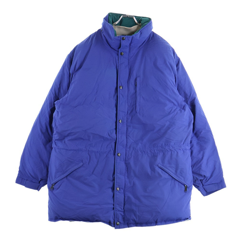 L.L.Bean(エルエルビーン) 80S DOWN COAT USA製 山タグ ダウンコート ブルー