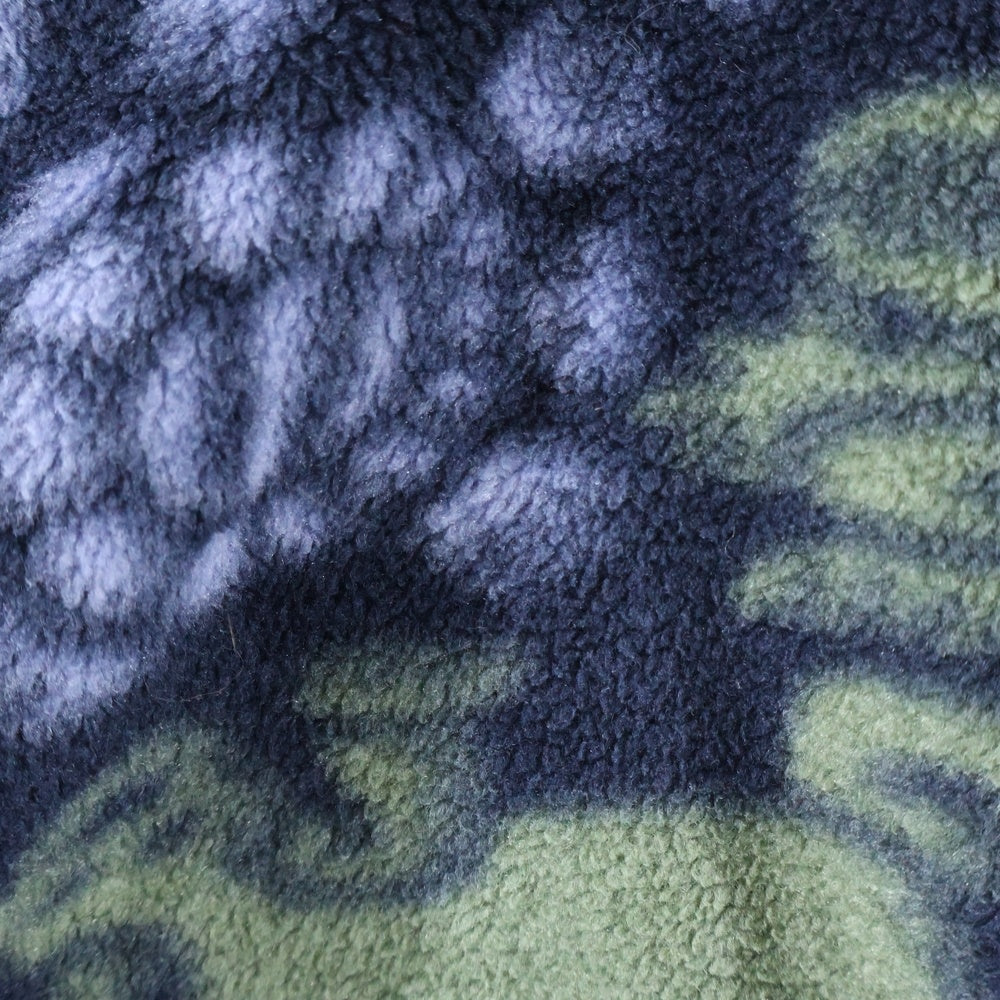 PATAGONIA(パタゴニア) 90S SNAP-T PULLOVER FLEECE CREATURE スナップT プルオーバー フリース クリーチャー パープル/グリーン
