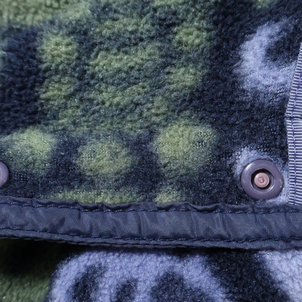 PATAGONIA(パタゴニア) 90S SNAP-T PULLOVER FLEECE CREATURE スナップT プルオーバー フリース クリーチャー パープル/グリーン
