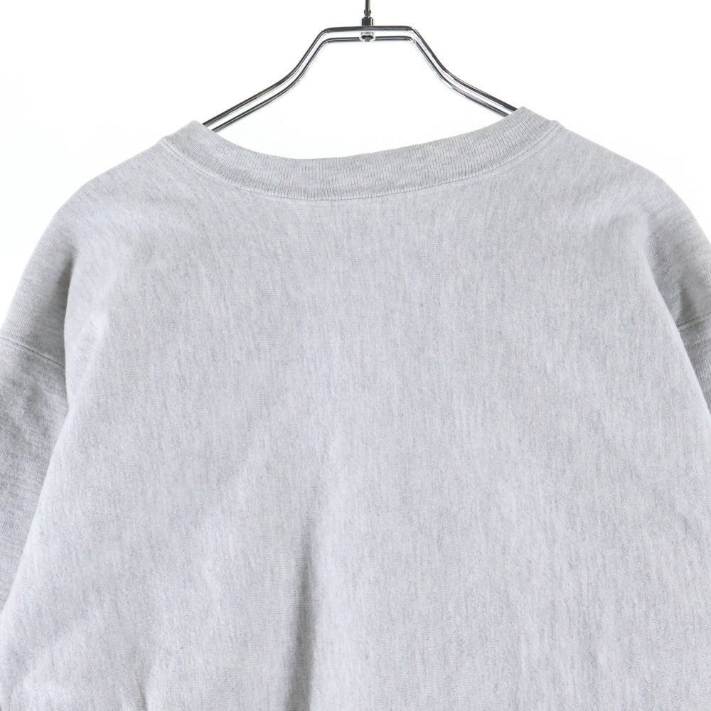 CHAMPION(チャンピオン) 80-90s REVERSE WEAVE LANCER トリコタグ後期 カレッジロゴ クルーネックスウェット長袖トレーナー グレー