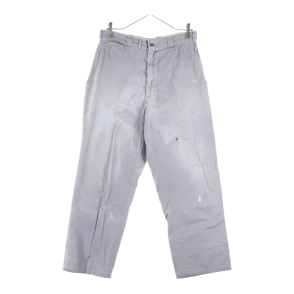 VINTAGE(ヴィンテージ) 60-70S SANFORIZED TALON WORK CHINO PANTS サンフォライズド ワーク チノ パンツ グレー