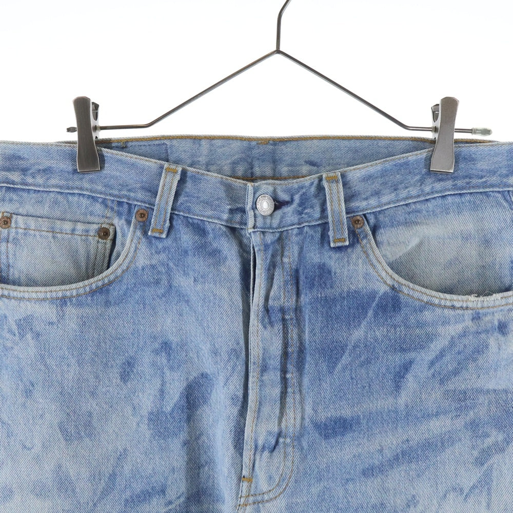 Levi's(リーバイス) 90S 501 BLEACHED DENIM PANS スモールe ボタン裏刻印520 デニムパンツ インディゴ