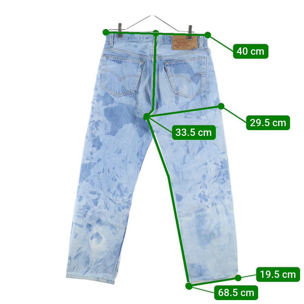Levi's(リーバイス) 90S 501 BLEACHED DENIM PANS スモールe ボタン裏刻印520 デニムパンツ インディゴ