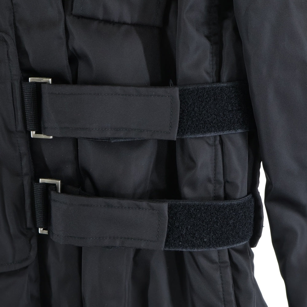 PRADA(プラダ) 99AW MULTI POCKET NYLON JACKET マルチポケット ナイロンジャケット ブラック レディース