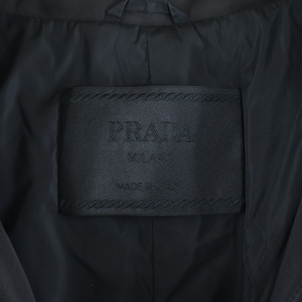 PRADA(プラダ) 99AW MULTI POCKET NYLON JACKET マルチポケット ナイロンジャケット ブラック レディース