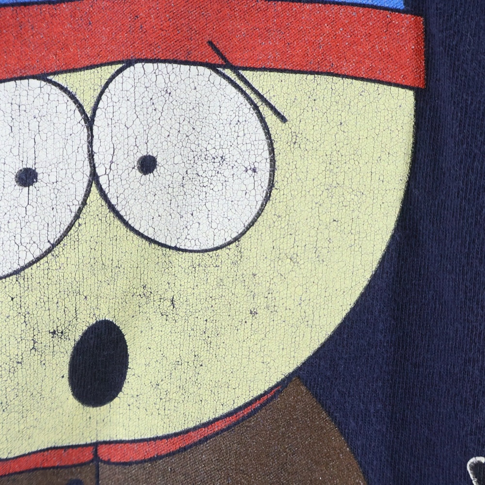 VINTAGE(ヴィンテージ) 90s SOUTH PARK サウスパーク プリント半袖Tシャツ ネイビー
