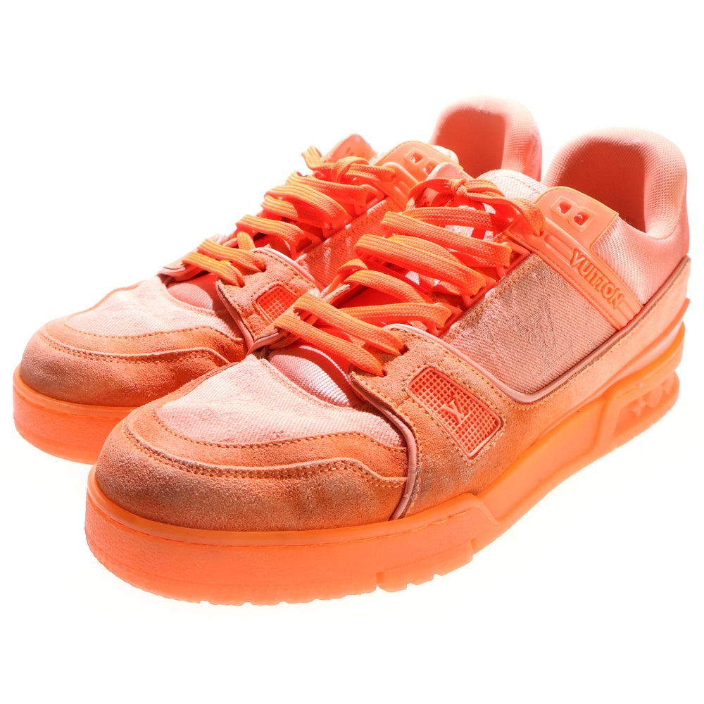 LOUIS VUITTON(ルイヴィトン) LVトレイナーラインモノグラム ローカットスニーカー オレンジ GO1210