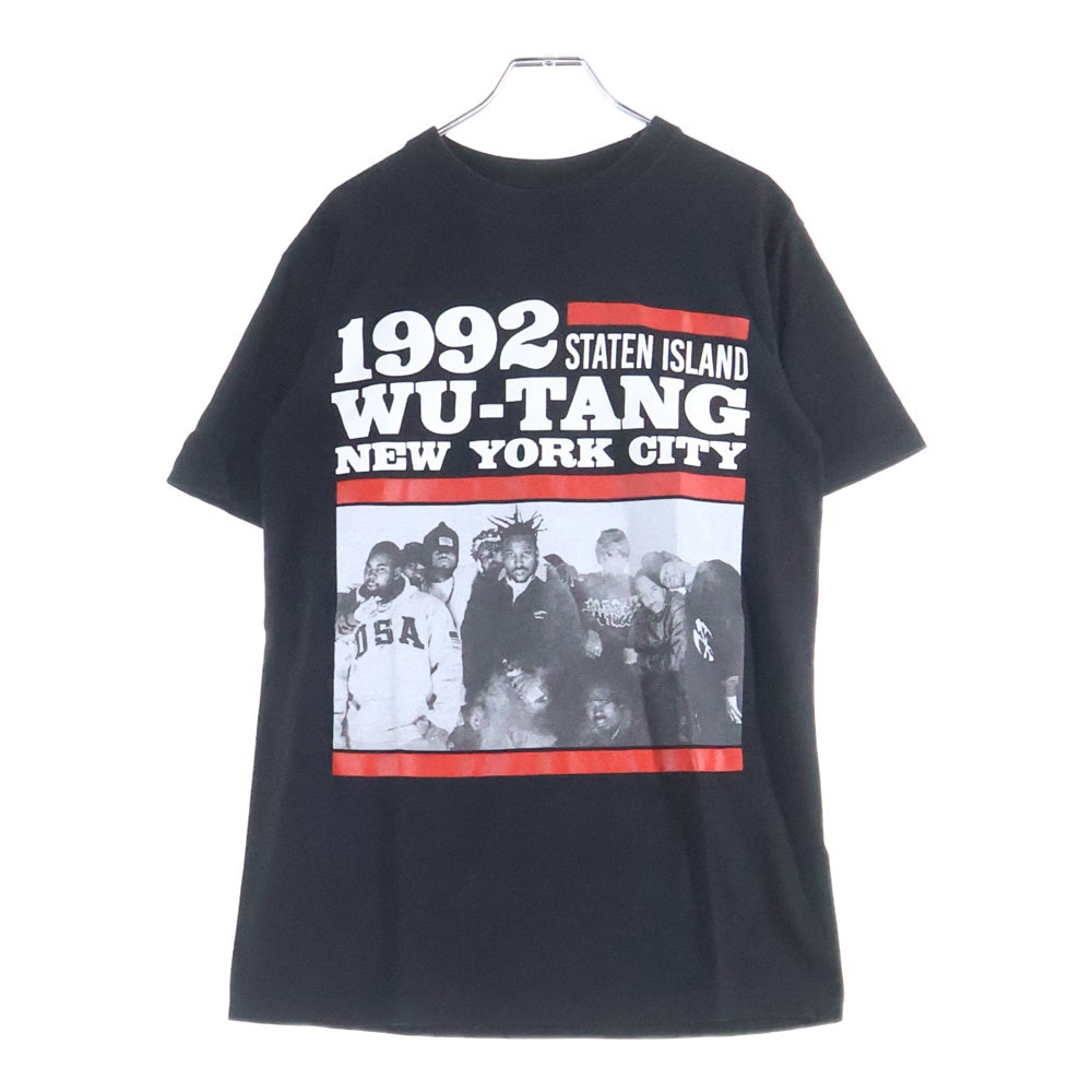 VINTAGE(ヴィンテージ) 00s WU-TANG CLAN TEE RAP HIPOHOP ウータン プリントラップTシャツ ブラック