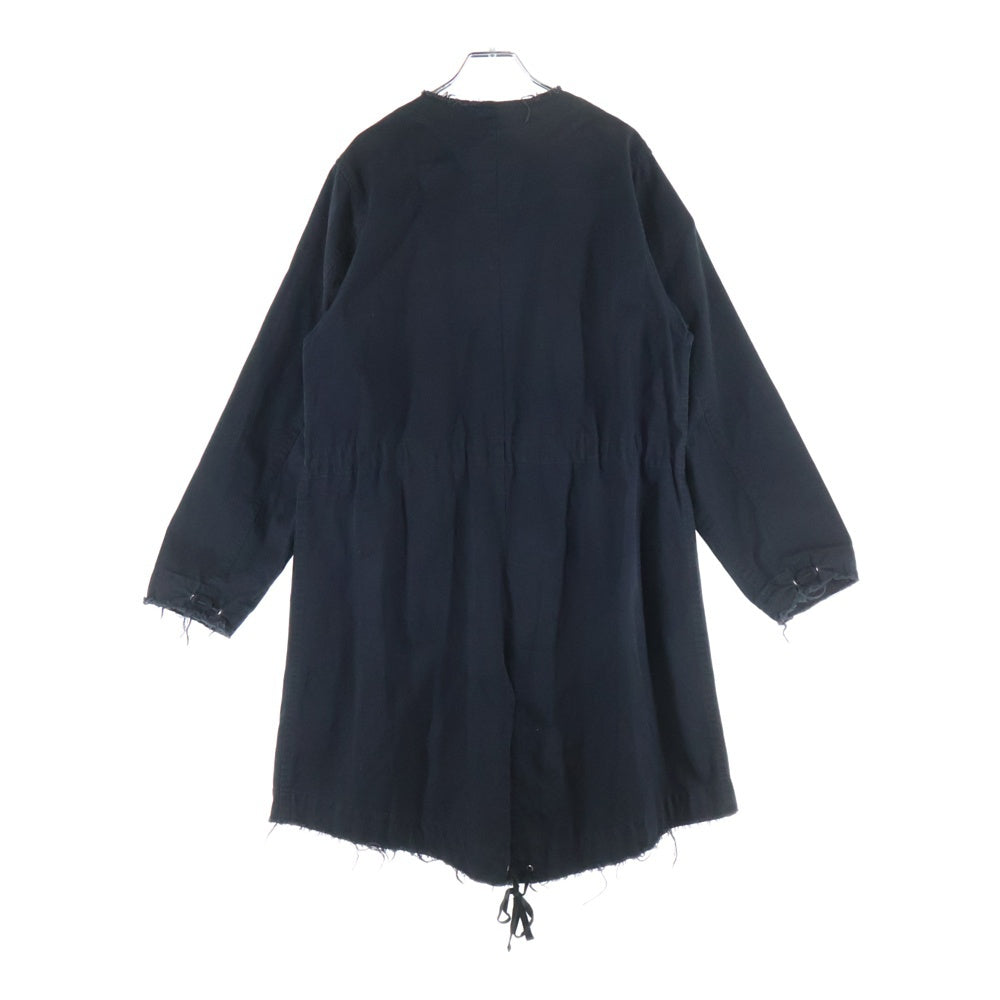 UNDERCOVER(アンダーカバー) 03AW paper doll V67 解体ノーカラーモッズコート ブラック