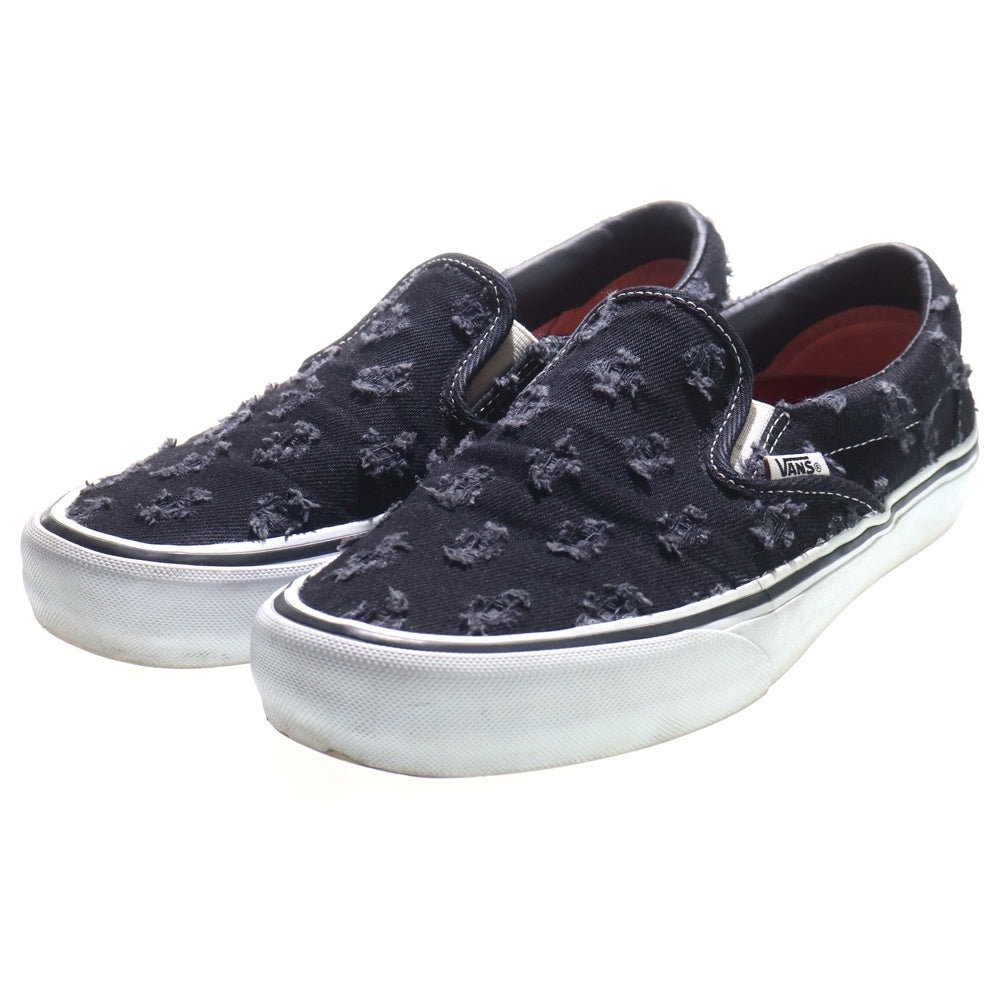 SUPREME(シュプリーム) 20SS HOLE PUNCH DENIM SLIP ON ホールパンチ デニム スリッポン ブラック 721454