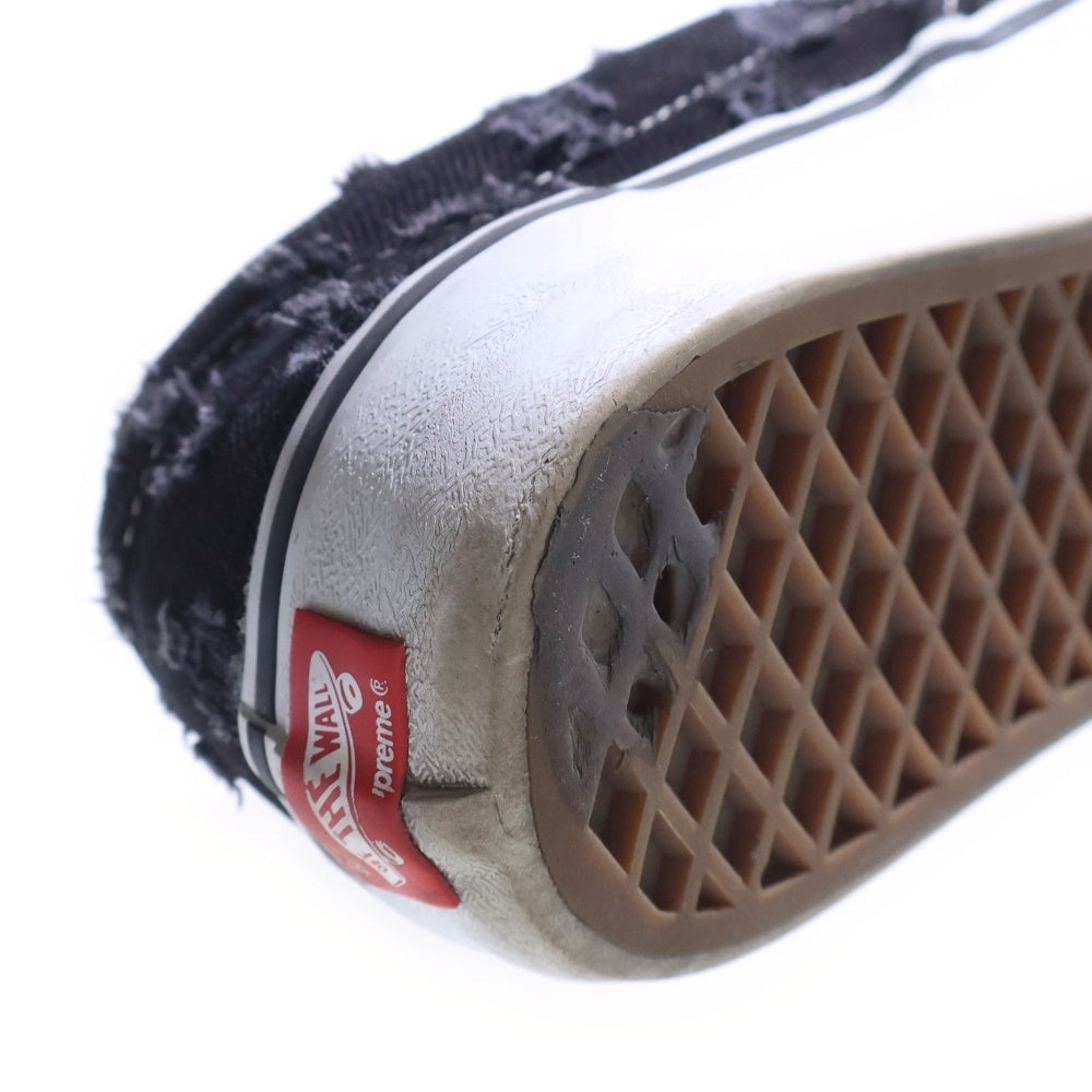 SUPREME(シュプリーム) 20SS HOLE PUNCH DENIM SLIP ON ホールパンチ デニム スリッポン ブラック 721454