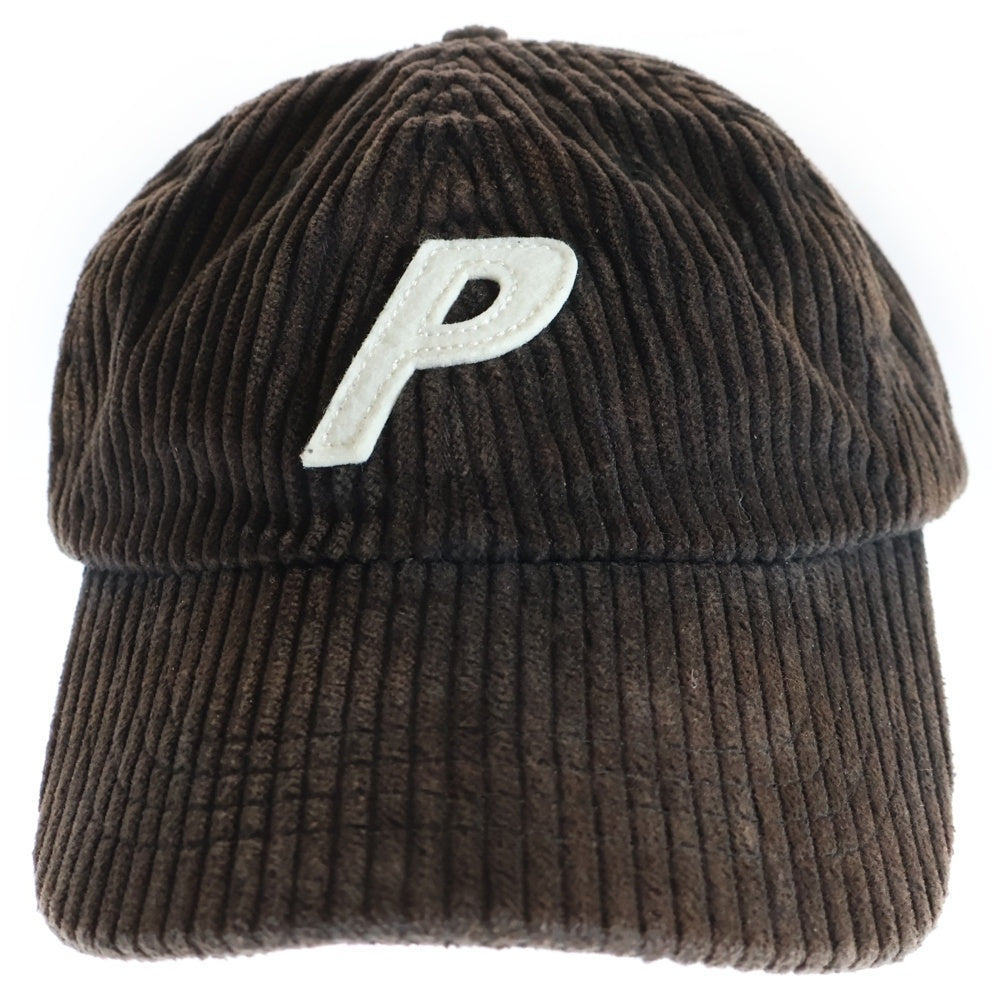 Palace Skateboards(パレススケートボーズ) GORE-TEX CORDUROY P 6-PANEL CAP ゴアテックス コーデュロイ P 6-パネル キャップ ハット 帽子 ブラウン