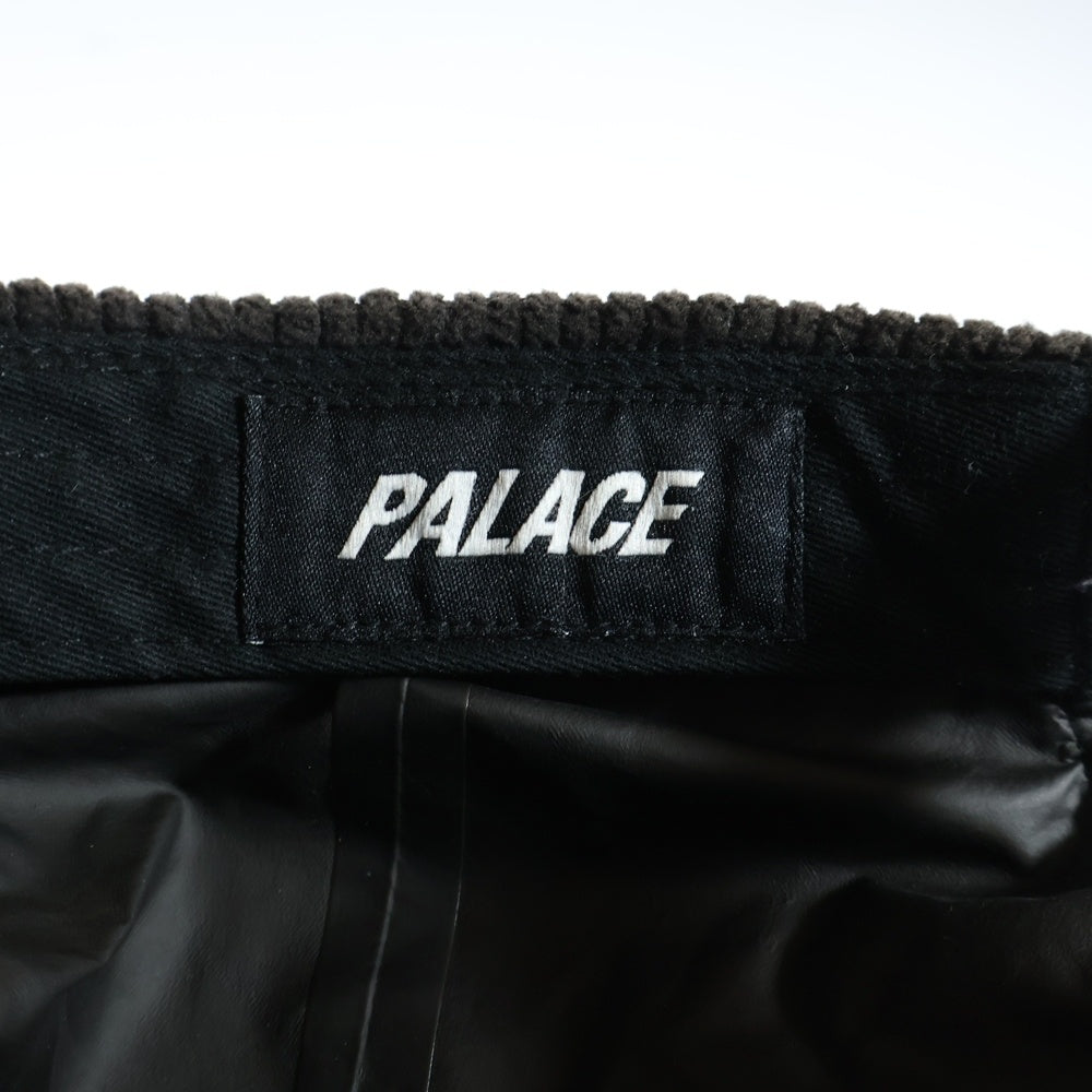 Palace Skateboards(パレススケートボーズ) GORE-TEX CORDUROY P 6-PANEL CAP ゴアテックス コーデュロイ P 6-パネル キャップ ハット 帽子 ブラウン