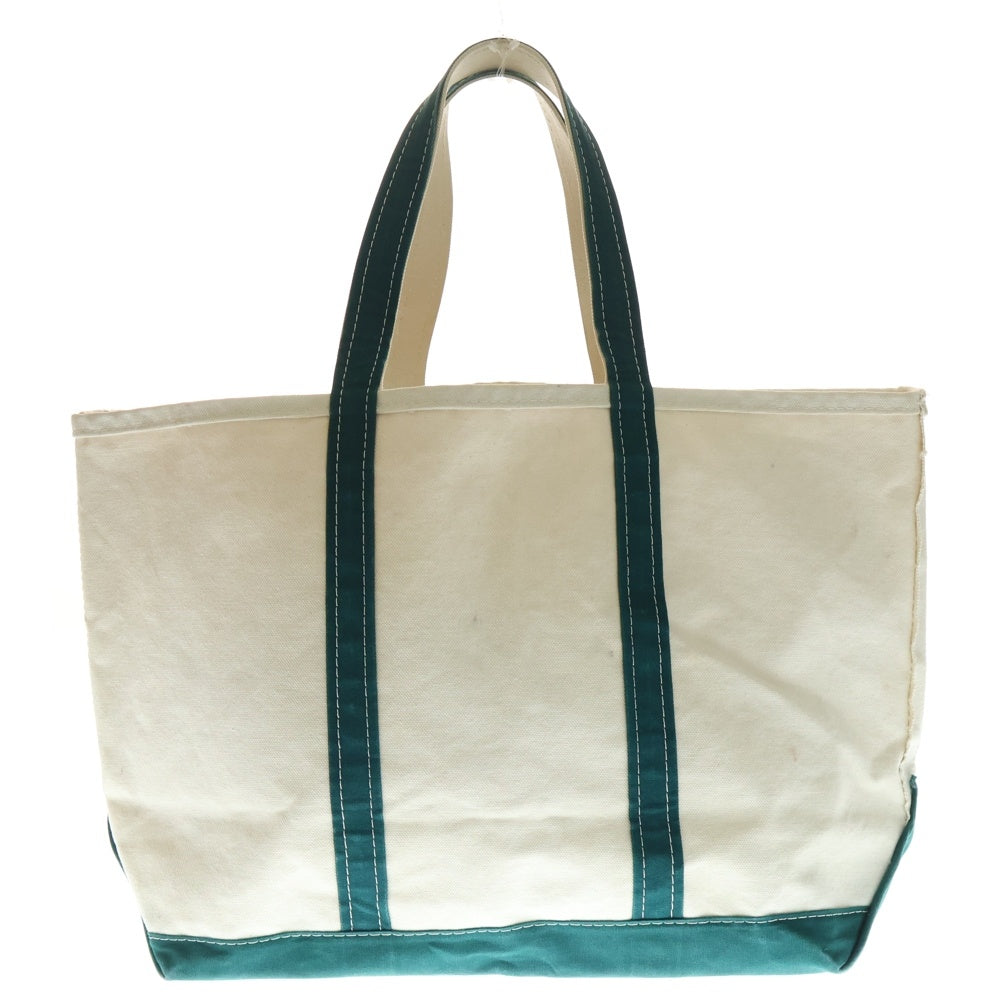L.L.Bean(エルエルビーン) 90S BOAT AND TOTE COTTON CANVAS BAG キャンバス トートバッグ 単色タグ