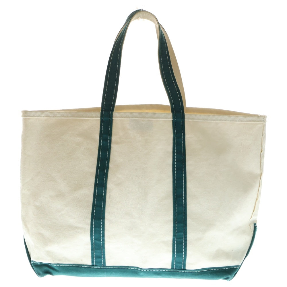 L.L.Bean(エルエルビーン) 90S BOAT AND TOTE COTTON CANVAS BAG キャンバス トートバッグ 単色タグ