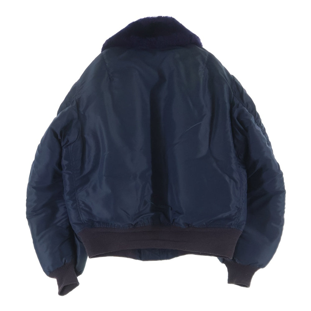Buzz Rickson's(バズリクソンズ) U.S. AIR FORCE B-15C FLYING JACKET 襟ボア フライトジャケット ネイビー MIL-J-6251 8310-484888-321