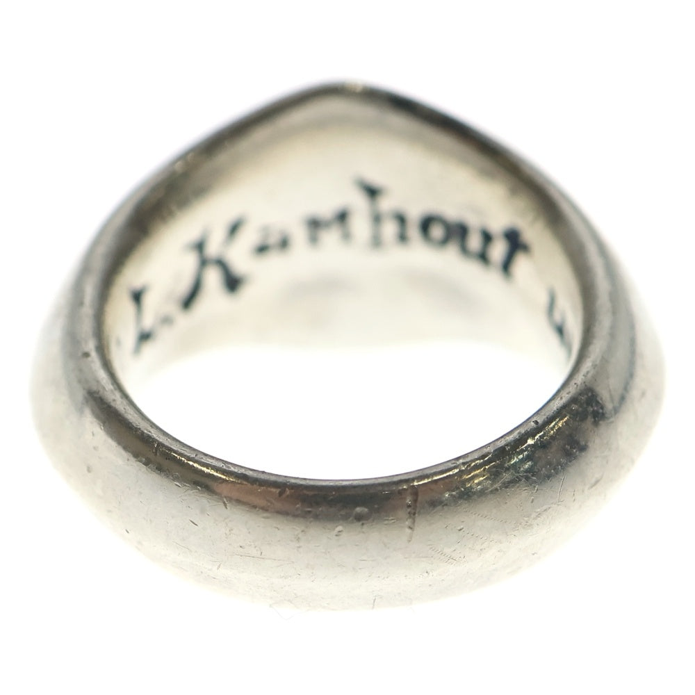 LEONARD KAMHOUT(レナードカムホート) SILK RING シルク リング 指輪 シルバー
