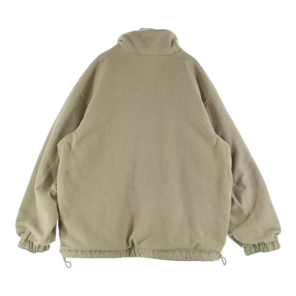 NIKE ACG(ナイキエーシージー) 00S ALL CONDITIONS GEAR ZIP UP REVERSIBLE FLEECE NYLON JACKET リバーシブル フリース ナイロン ジャケット ブラウン/ネイビー F0-VTG
