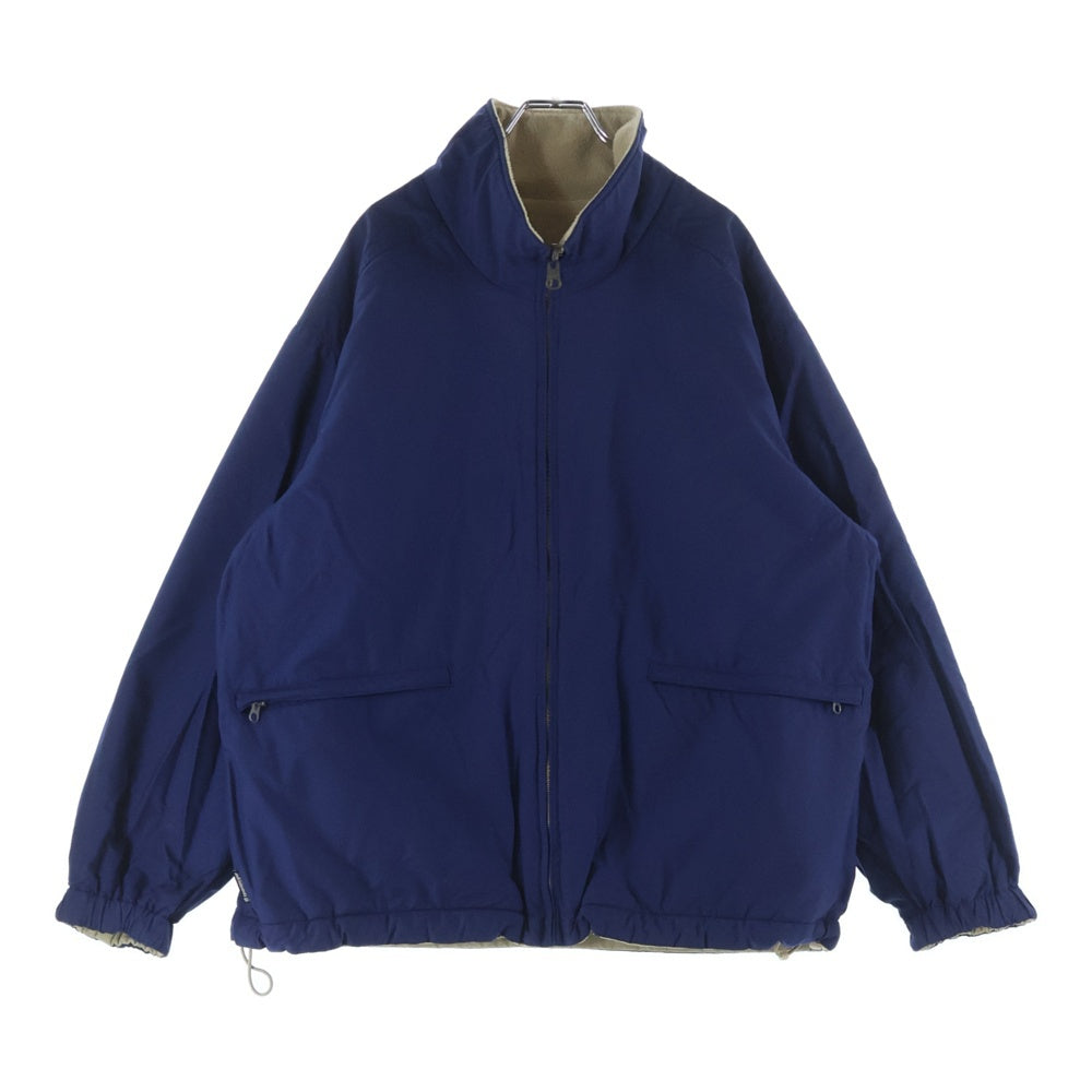 NIKE ACG(ナイキエーシージー) 00S ALL CONDITIONS GEAR ZIP UP REVERSIBLE FLEECE NYLON JACKET リバーシブル フリース ナイロン ジャケット ブラウン/ネイビー F0-VTG