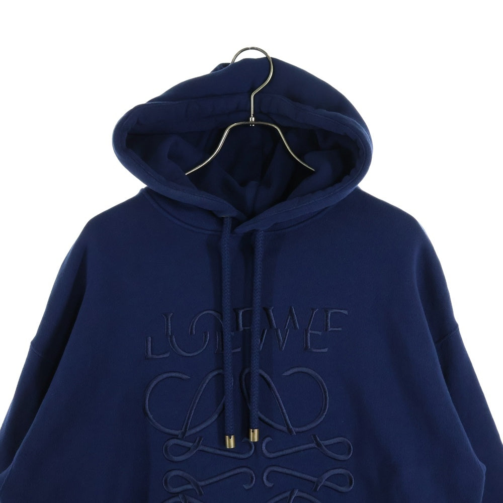 LOEWE(ロエベ) 24SS ANAGRAM RELAXED FIT HOODIE アナグラム刺繍