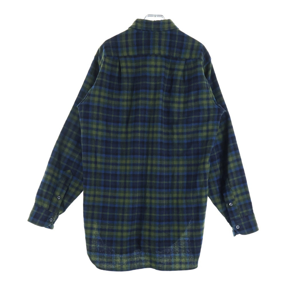 PENDLETON(ペンドルトン) 60S WOOL L/S CHECK SHIRT ウール 長袖 チェック シャツ ネイビー/カーキ