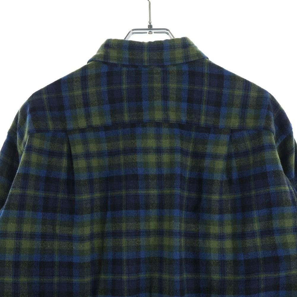 PENDLETON(ペンドルトン) 60S WOOL L/S CHECK SHIRT ウール 長袖 チェック シャツ ネイビー/カーキ