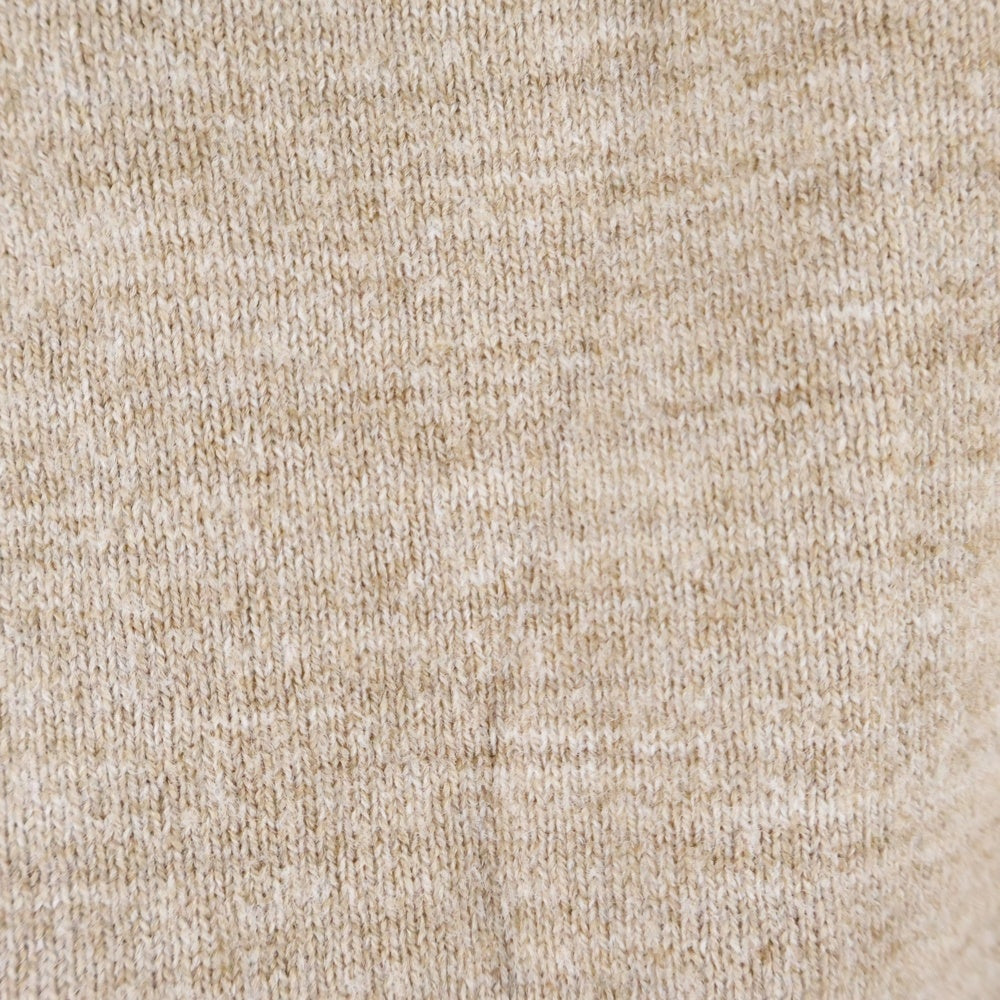 VINTAGE(ヴィンテージ) 70S JC PENNY ジェイシーペニー V-NECK KNIT SWEATER Vネック 染み込みプリント アクリル ニットセーター ブラウン