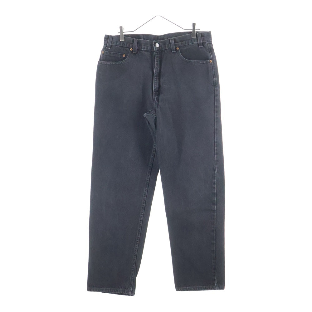 Levi's(リーバイス) 90S 550 RELAXED FIT DENIM PANTS BLACK 99年製 後染め テーパード デニムパンツ ブラック