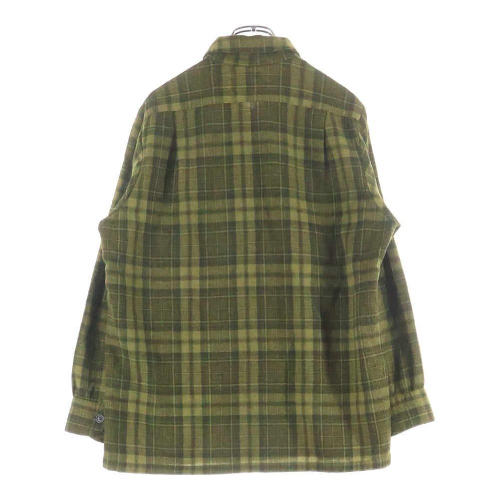 PENDLETON(ペンドルトン) 60S WOOL CHECK L/S SHIRT ウール 長袖 チェック ボード シャツ イエロー/ブラック