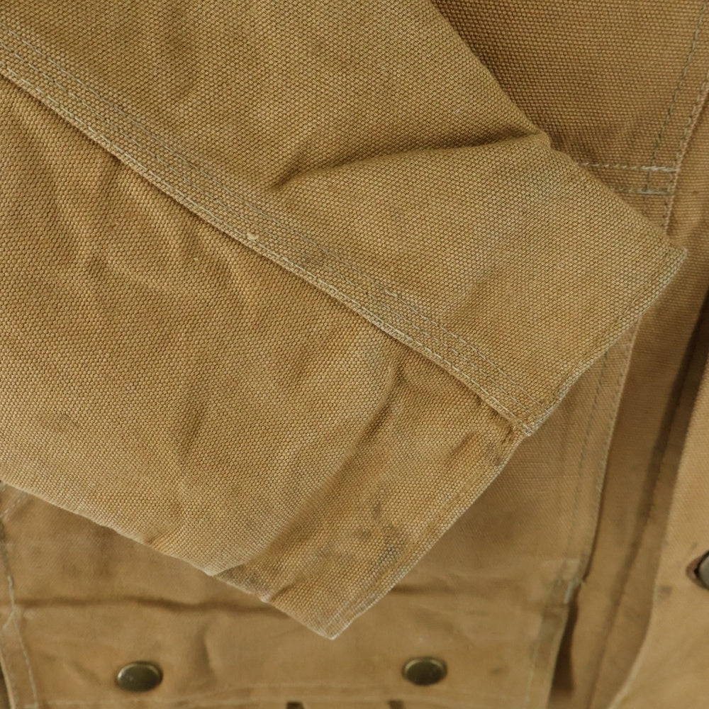 CARHARTT(カーハート) 80S DUCK HUNTING JACKET USA製 星タグ ハンティング ダック 裏地ブランケット ジャケット コート ブラウン CB255