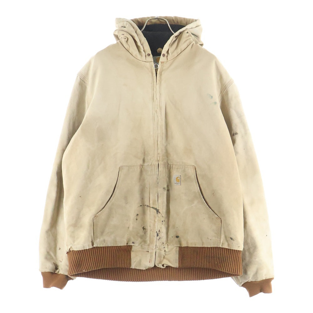 CARHARTT(カーハート) 90-00S ACTIVE ZIP-UP HOODIE PARKA アクティブ ジップアップ パーカー フーディー ダック ブラウン