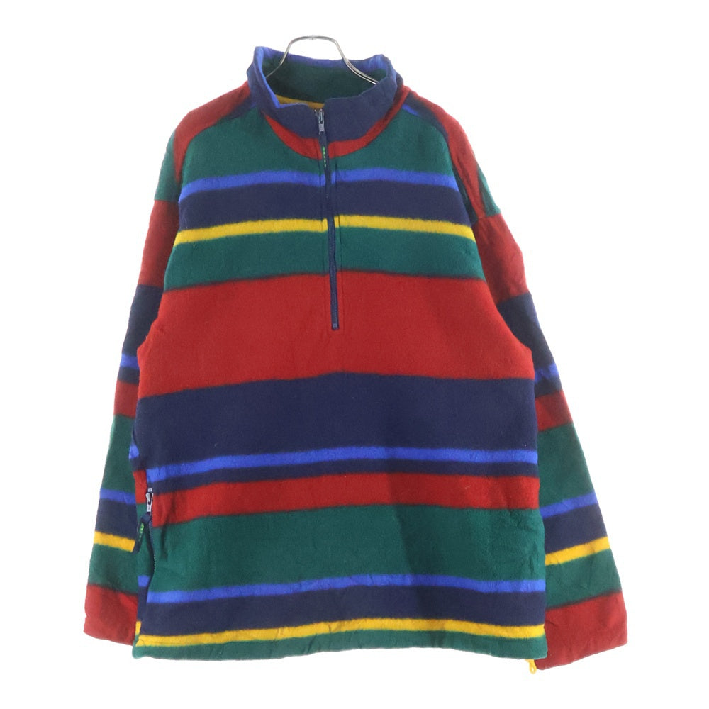 Eddie Bauer(エディバウワー) 90S EBTEK エブテック HALF-ZIP FLEECE JACKET ハーフジップ フリース ジャケット マルチカラー