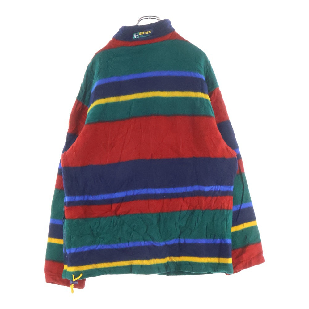 Eddie Bauer(エディバウワー) 90S EBTEK エブテック HALF-ZIP FLEECE JACKET ハーフジップ フリース ジャケット マルチカラー