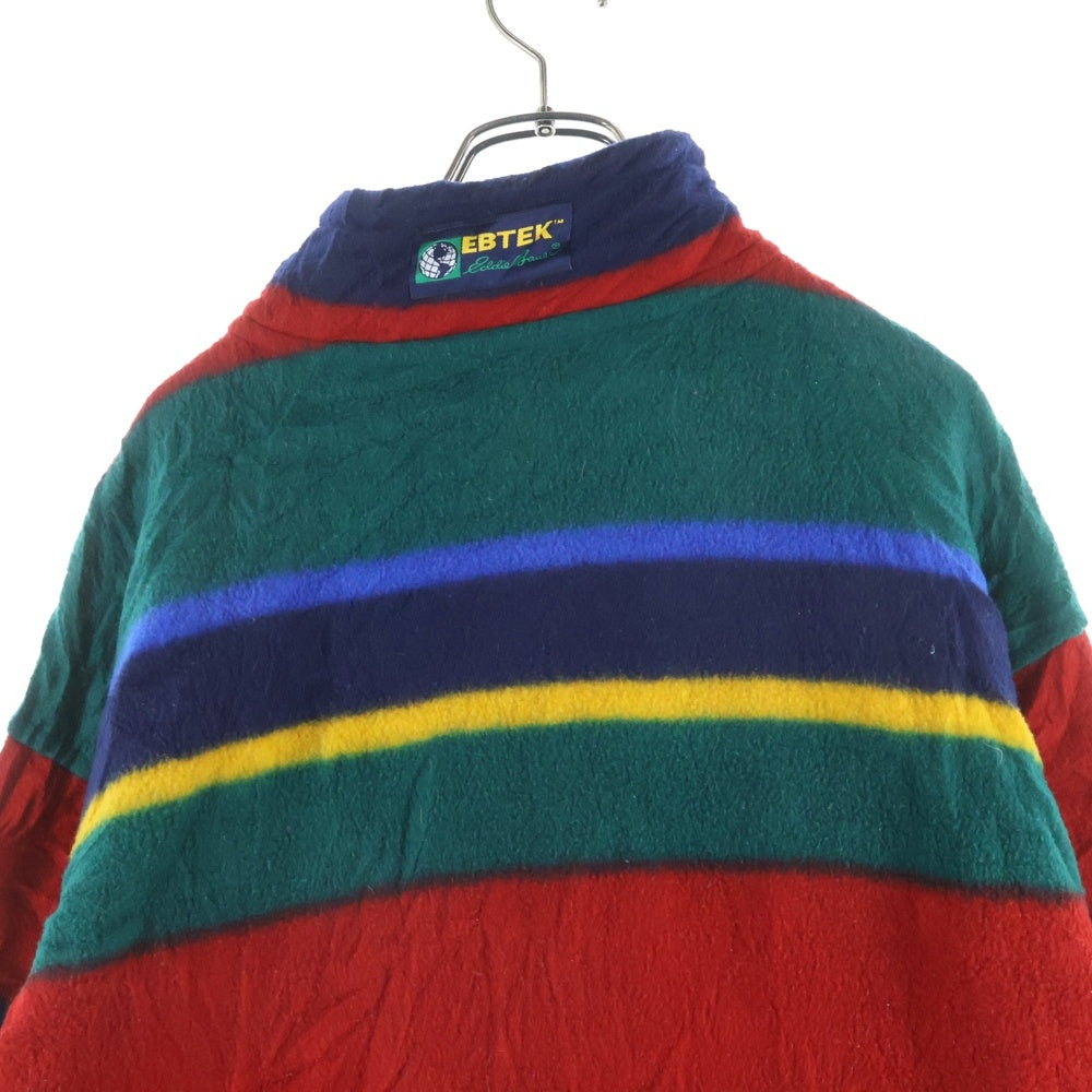 Eddie Bauer(エディバウワー) 90S EBTEK エブテック HALF-ZIP FLEECE JACKET ハーフジップ フリース ジャケット マルチカラー