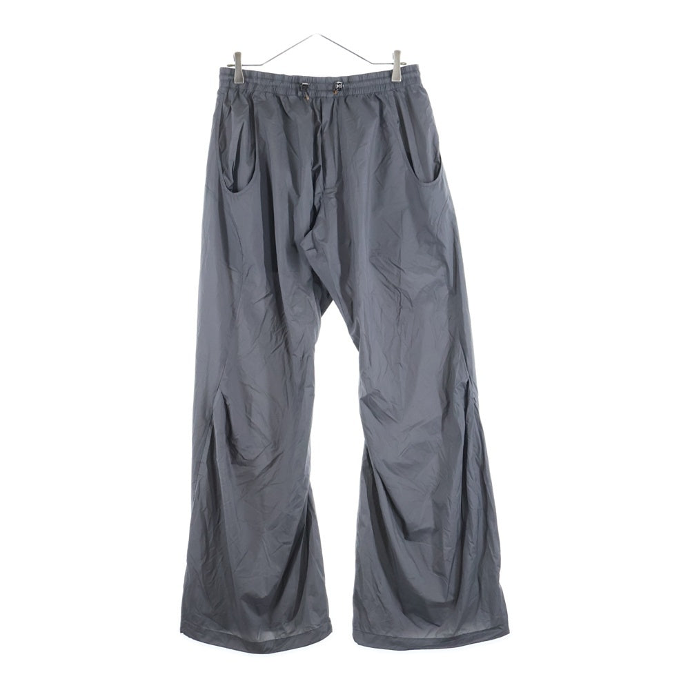 NVRFRGT(ネバーフォーゲット) PANELED LIGHT WEIGHT TRACK PANTS STEEL GREY パネルド ライトウェイト トラック ナイロン パンツ グレーNF251P08