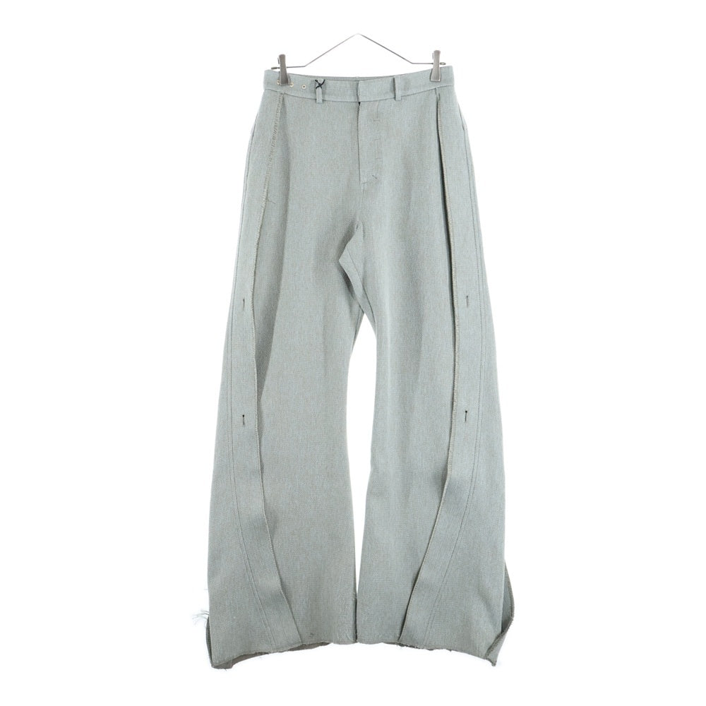 CARNET-ARCHIVE(カーネットアーカイブ) SACK TROUSERS MINT サック トラウザーズ ワイドスラックス ミント グレー