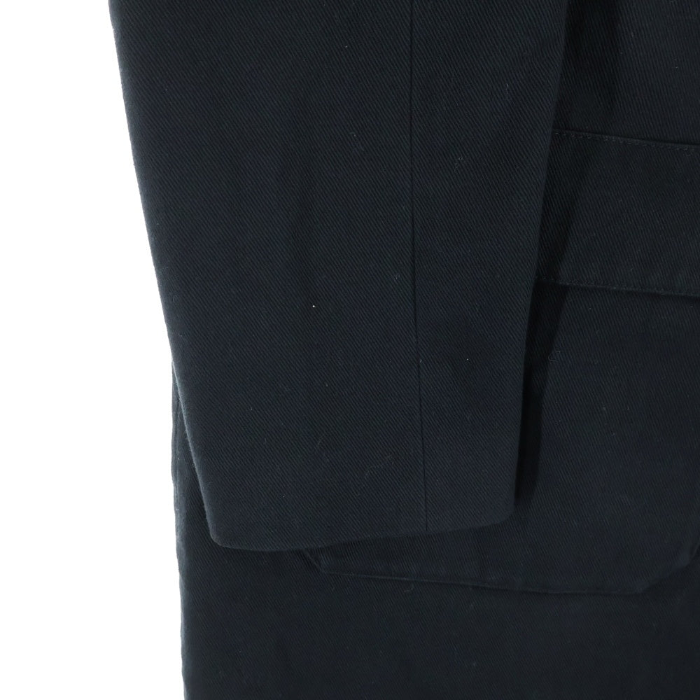 RAF SIMONS(ラフシモンズ) 16SS ISOLATED HEROES フォトプリント コットン フード モッズコート ブラック 161-700